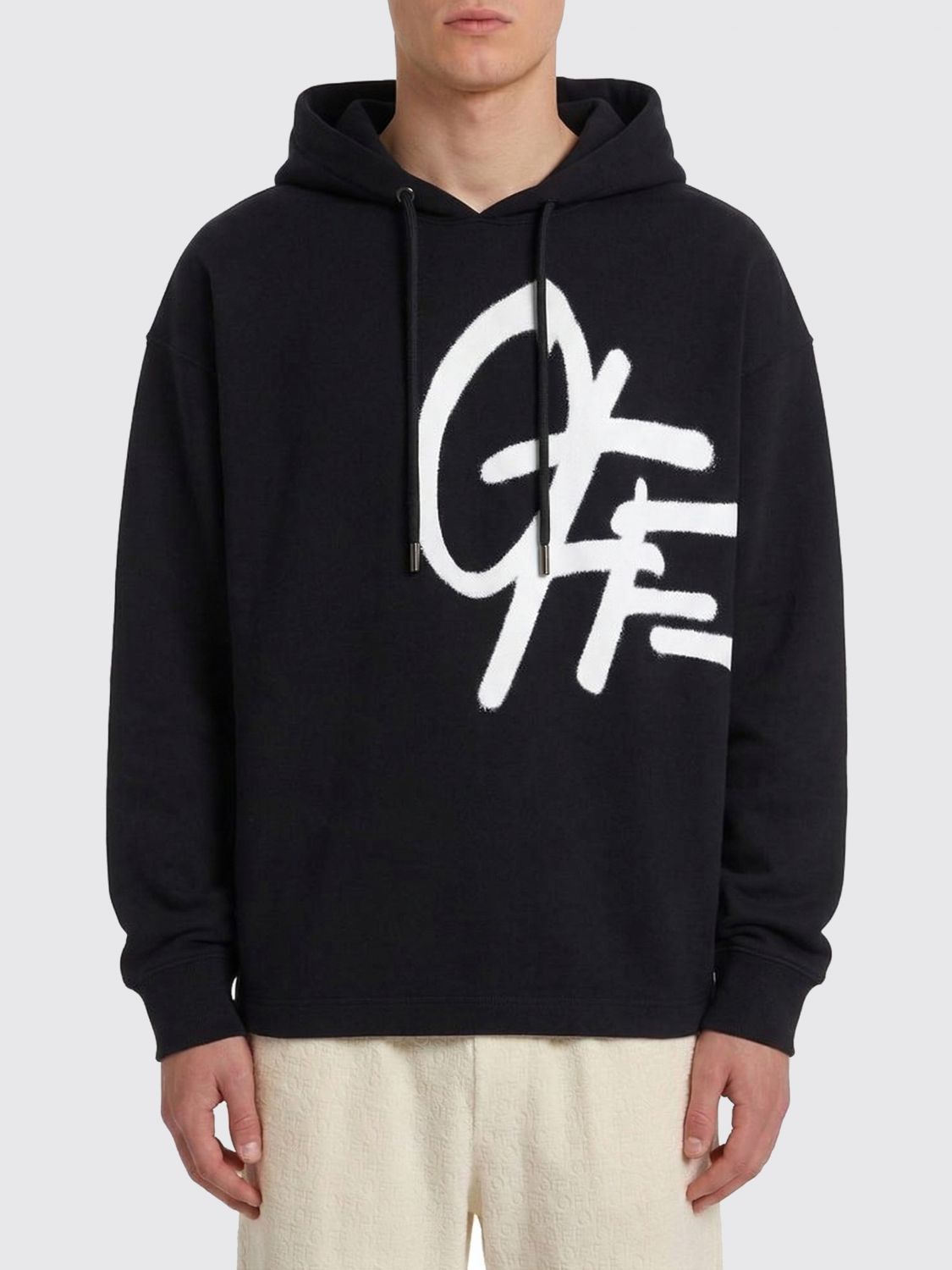 Sweatshirt Men color Black