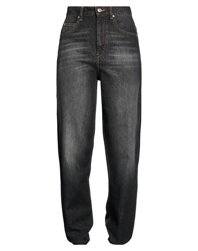 Woman Jeans Black Size 2 Cotton