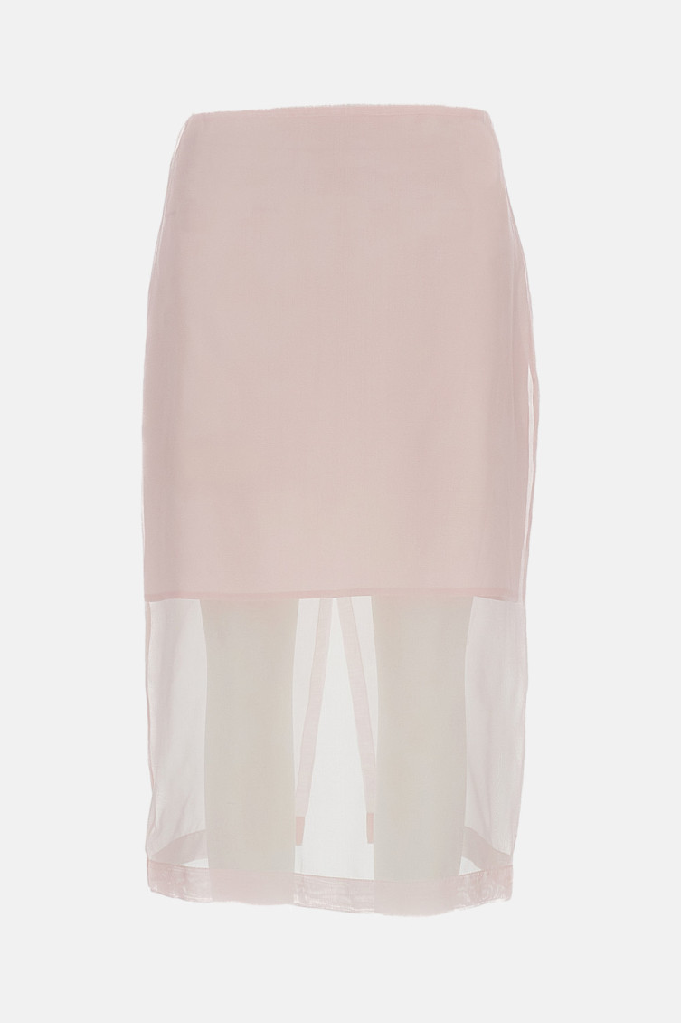 Light Pink Midi Skirt