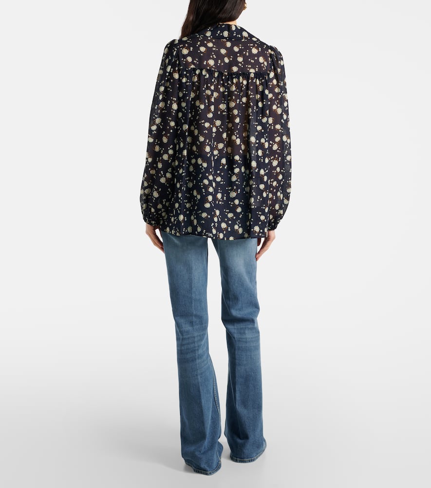Floral Volumes blouse