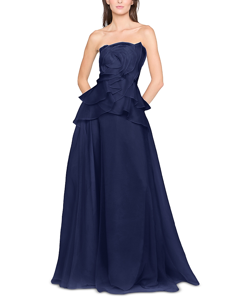 Gilda Draped Rose Gown