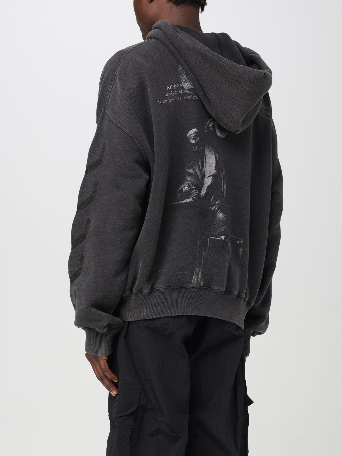 Sweatshirt Men color Black