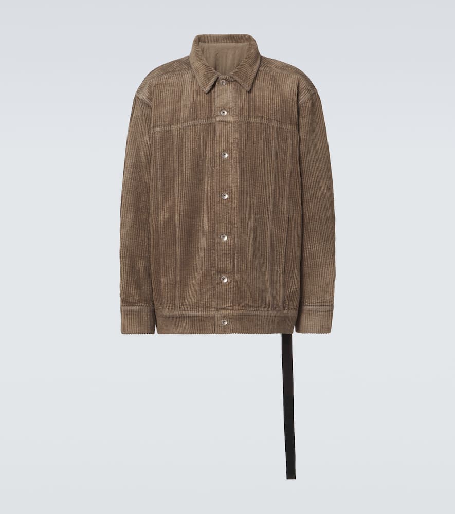 Jumbo corduroy oversized cotton jacket