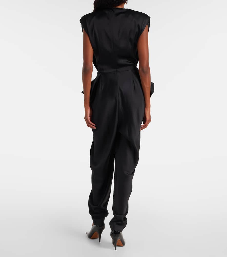 Draped jumpsuit