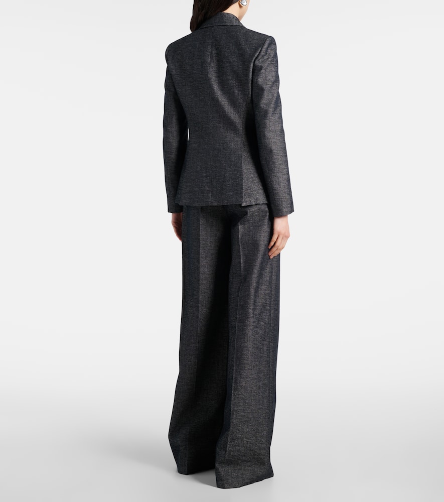 Fenice cotton and silk blazer