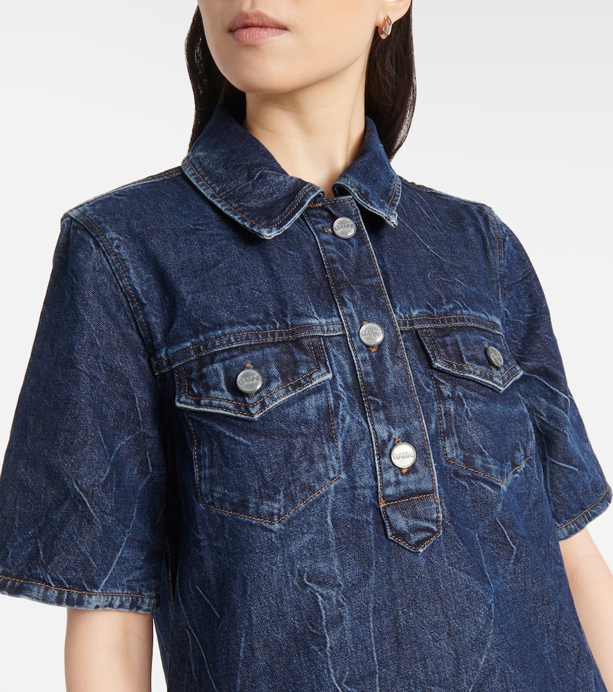 Denim minidress