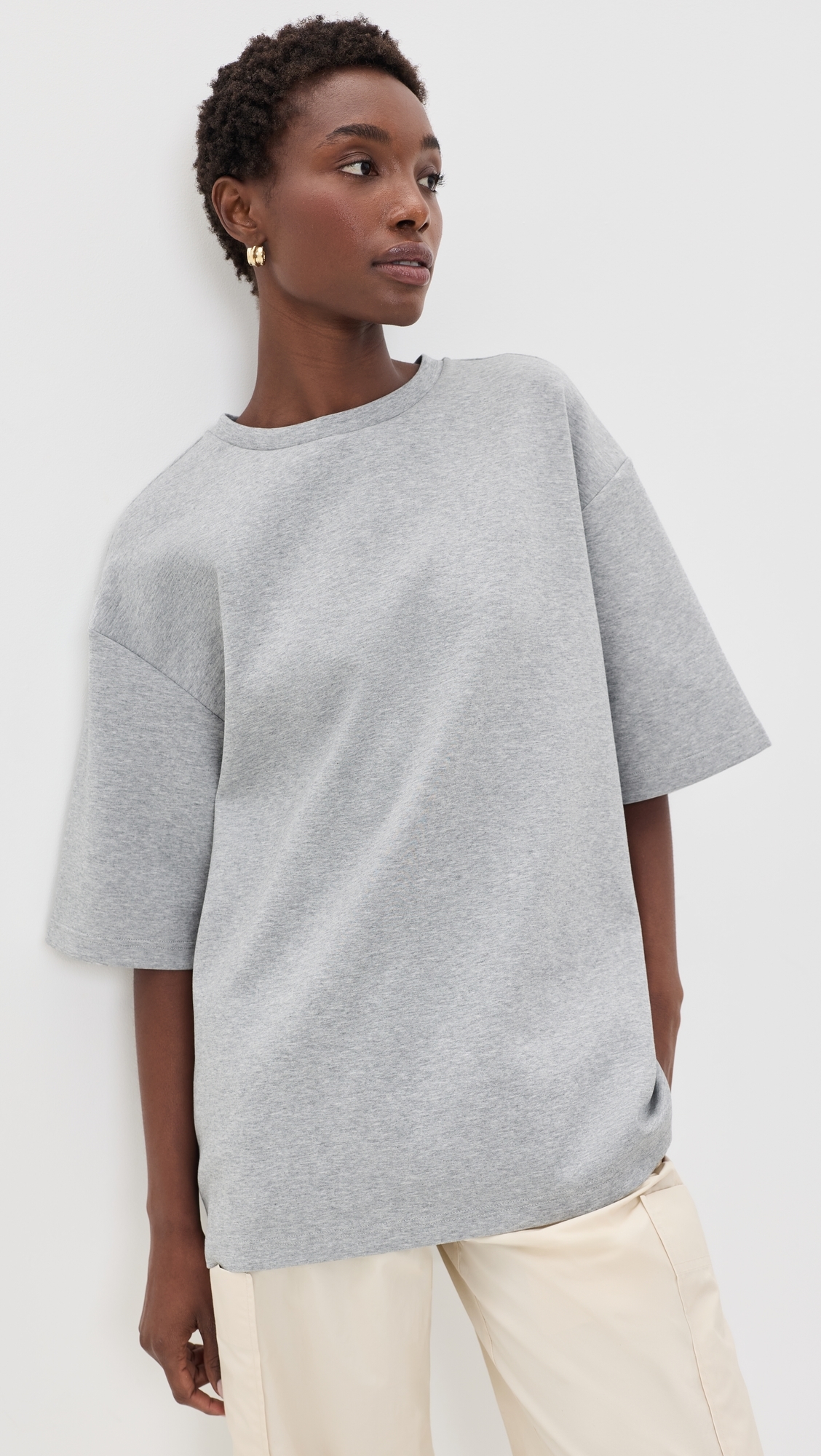 Bow Tee Grey One Size