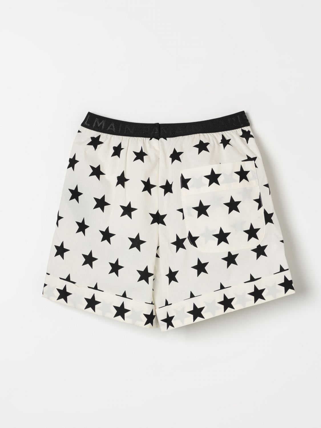 Shorts Kids color Yellow Cream