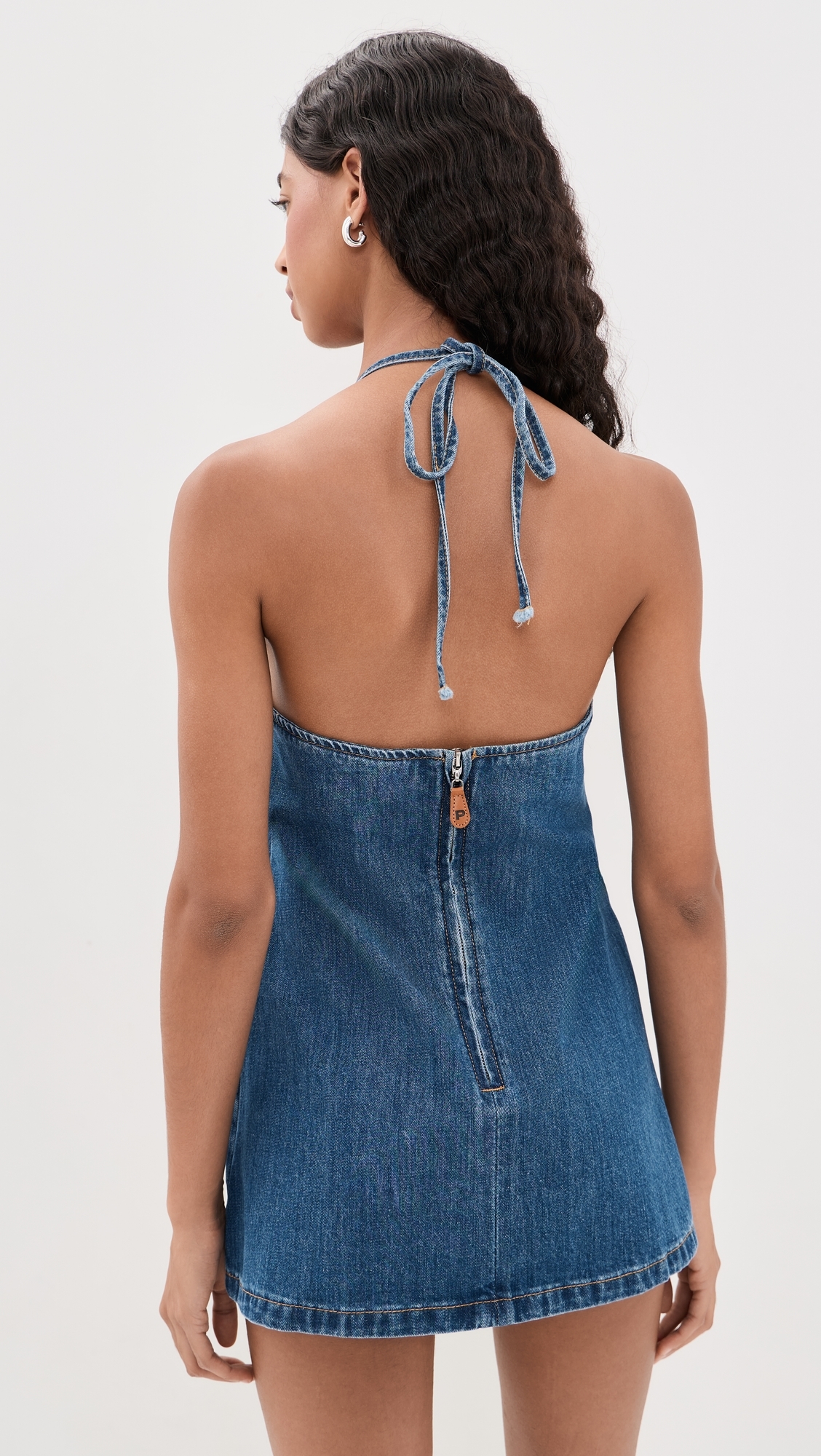 Halter Dress Med Wash