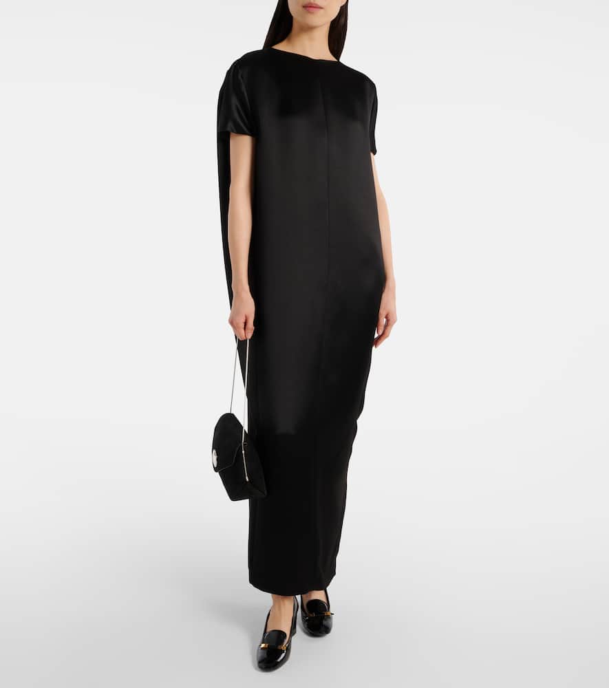 Webster satin maxi dress