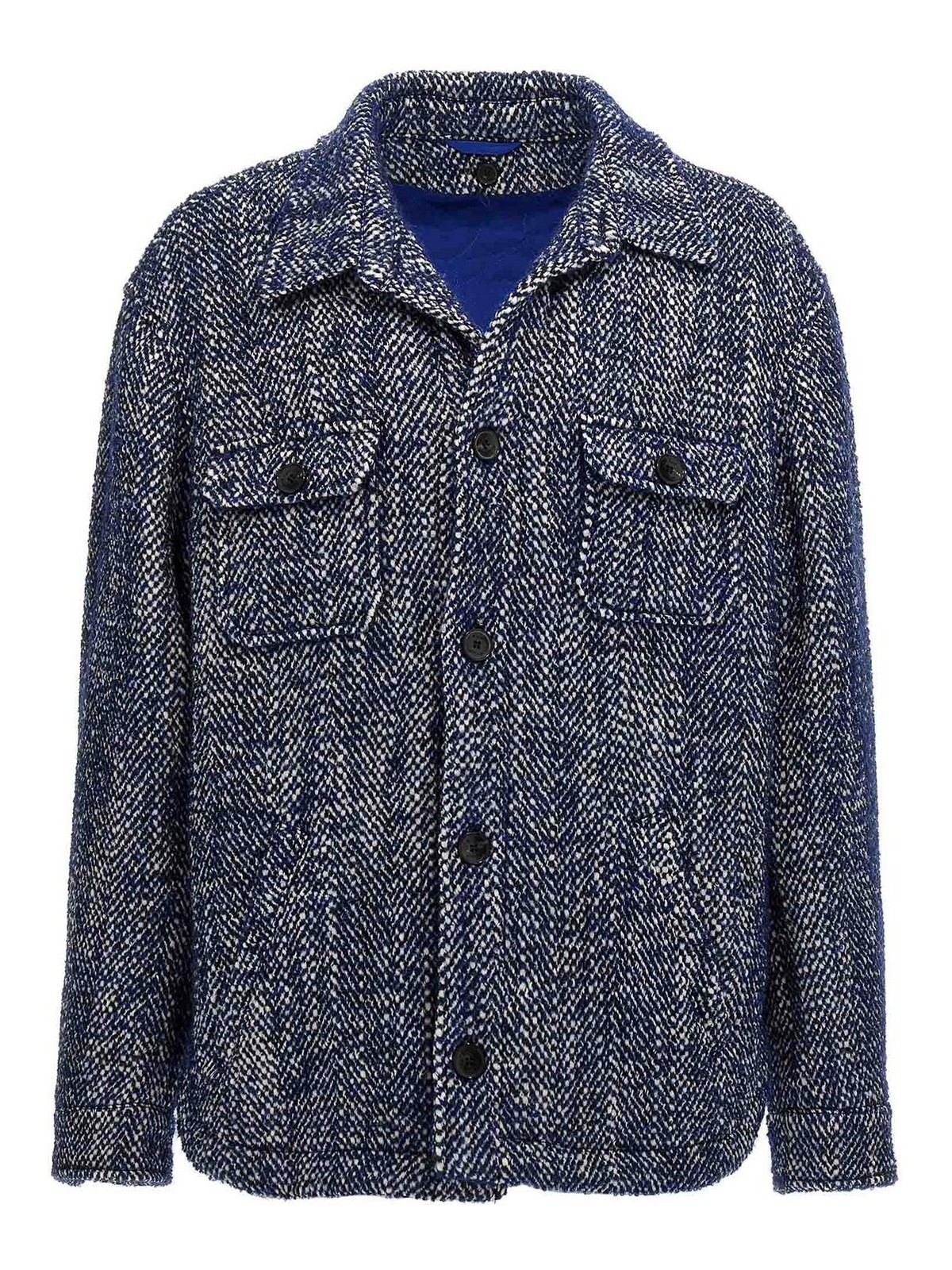Chevron Wool Jacket Casual Jackets, Parka