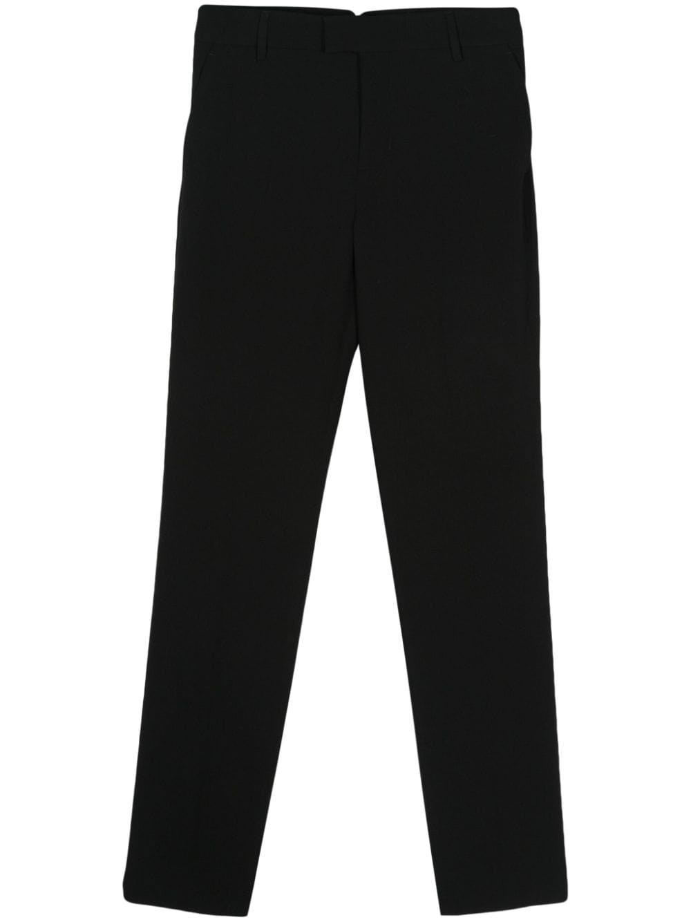 Wool Cigarette Trousers