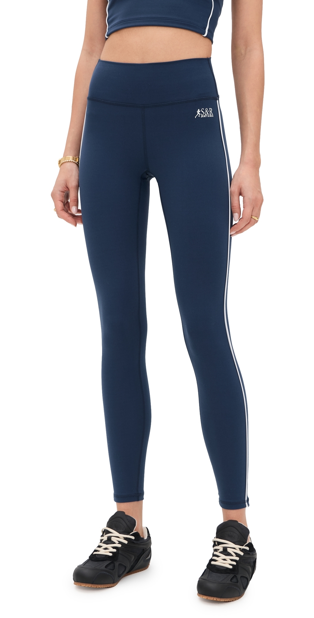 SR Runner Leggings Light Navy