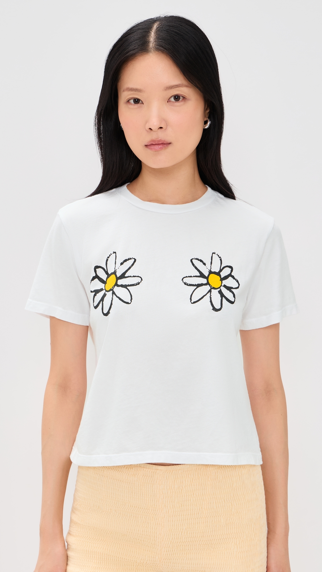 Fresh As A Daisy Tee White