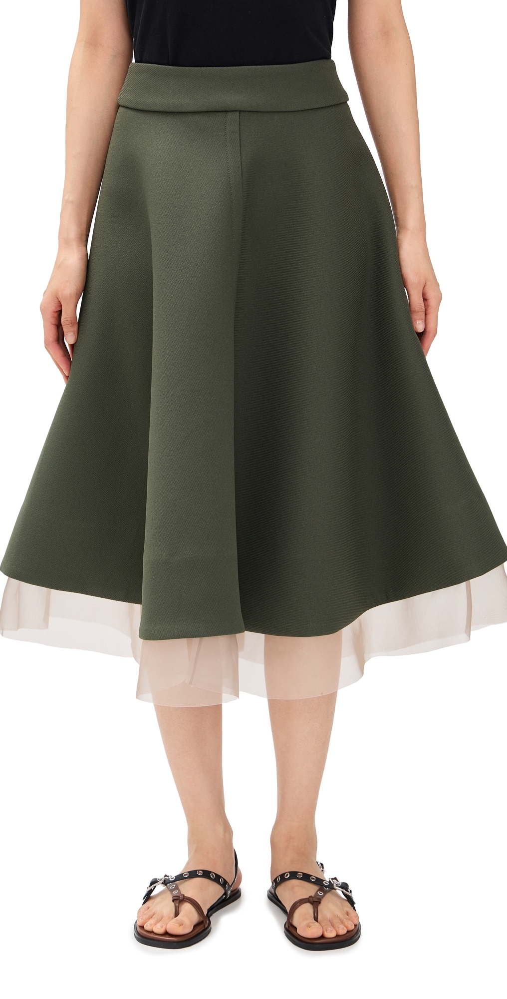 Rachel Comey Fleurot Skirt Dark Olive