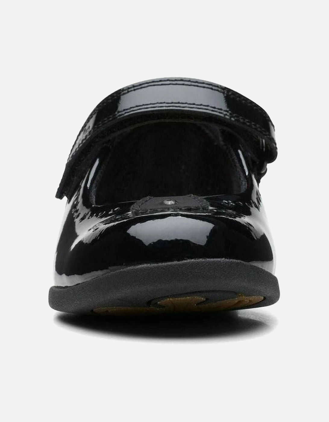 Clarks Magic Step Bar Kid black patent