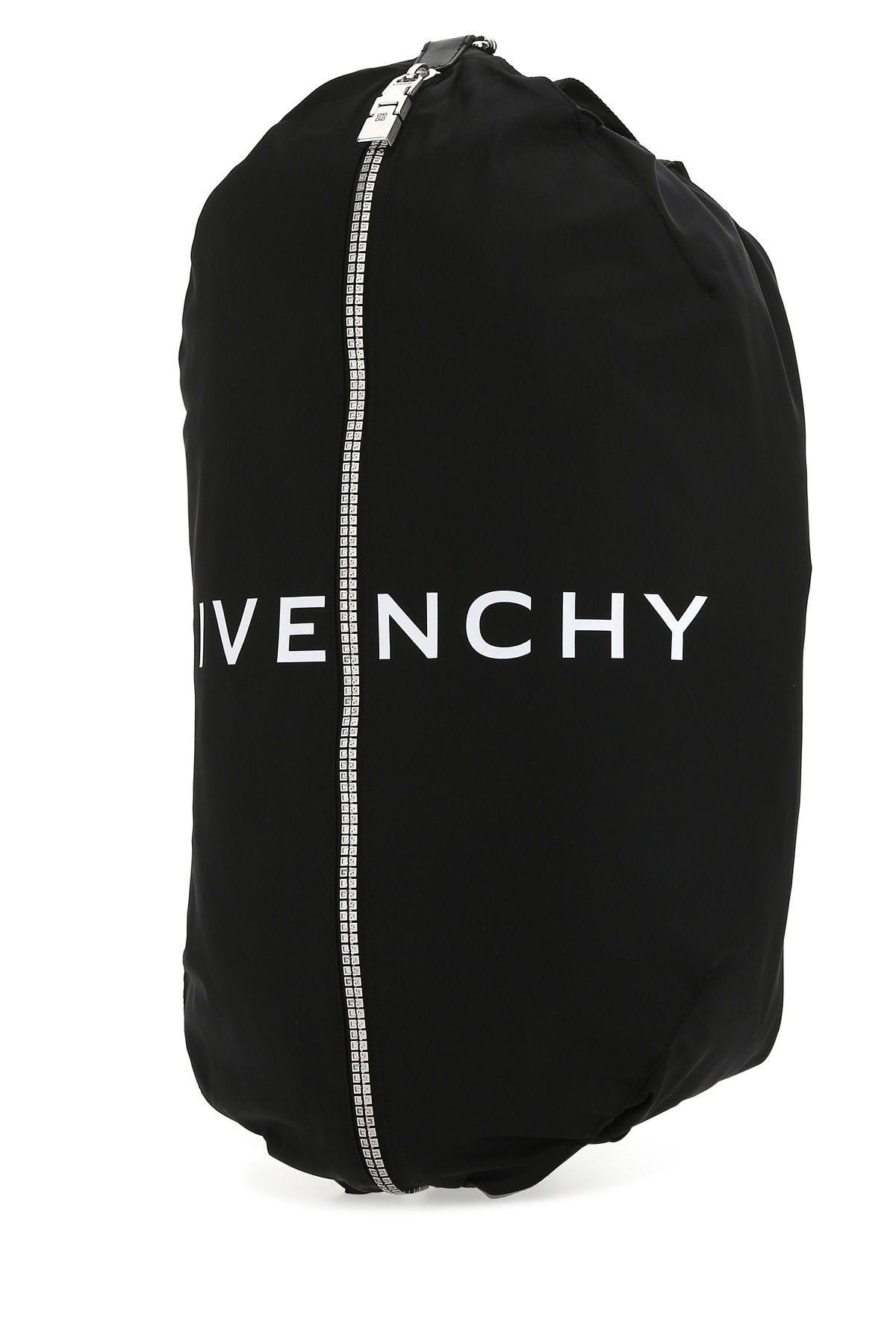 Black Nylon G-Zip Backpack