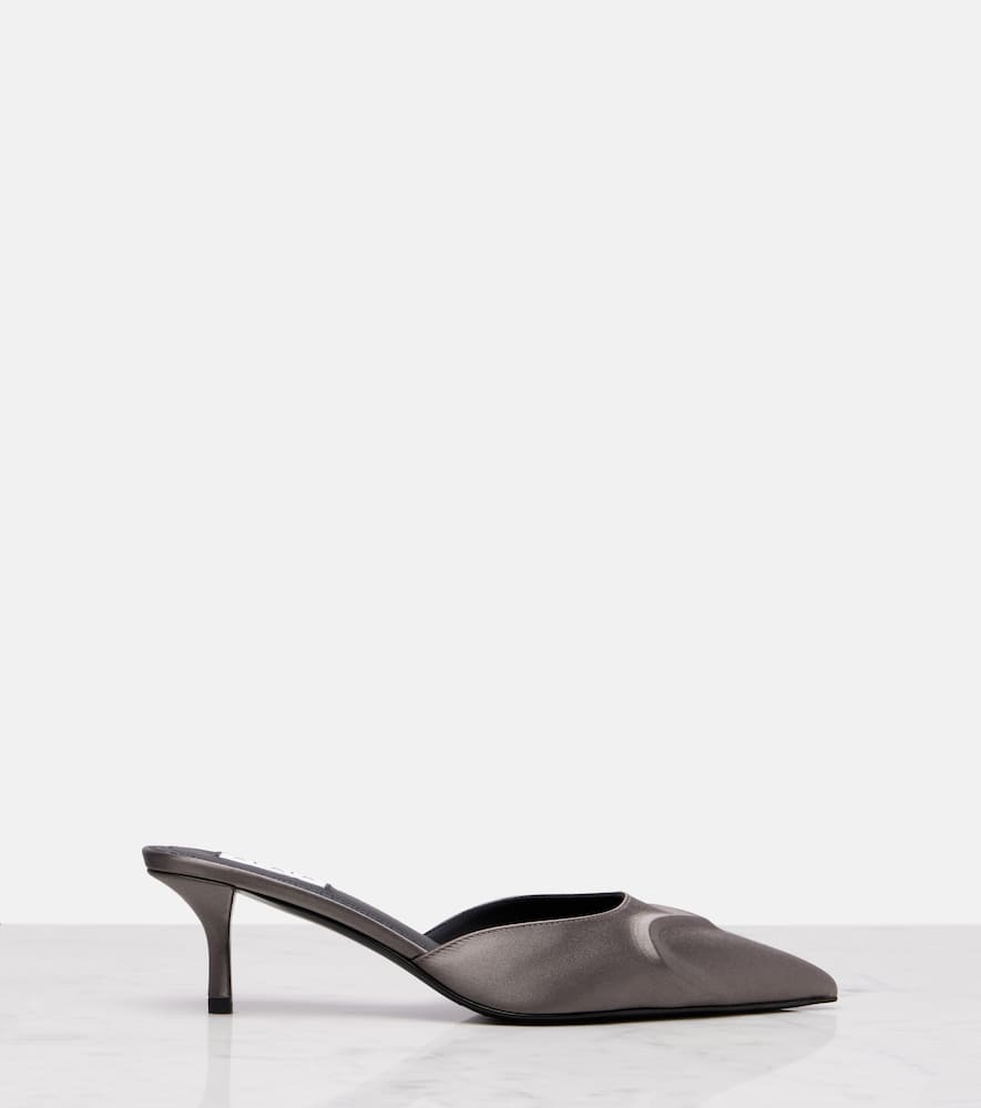 Alaïa Le Caur 3D 55 satin mules