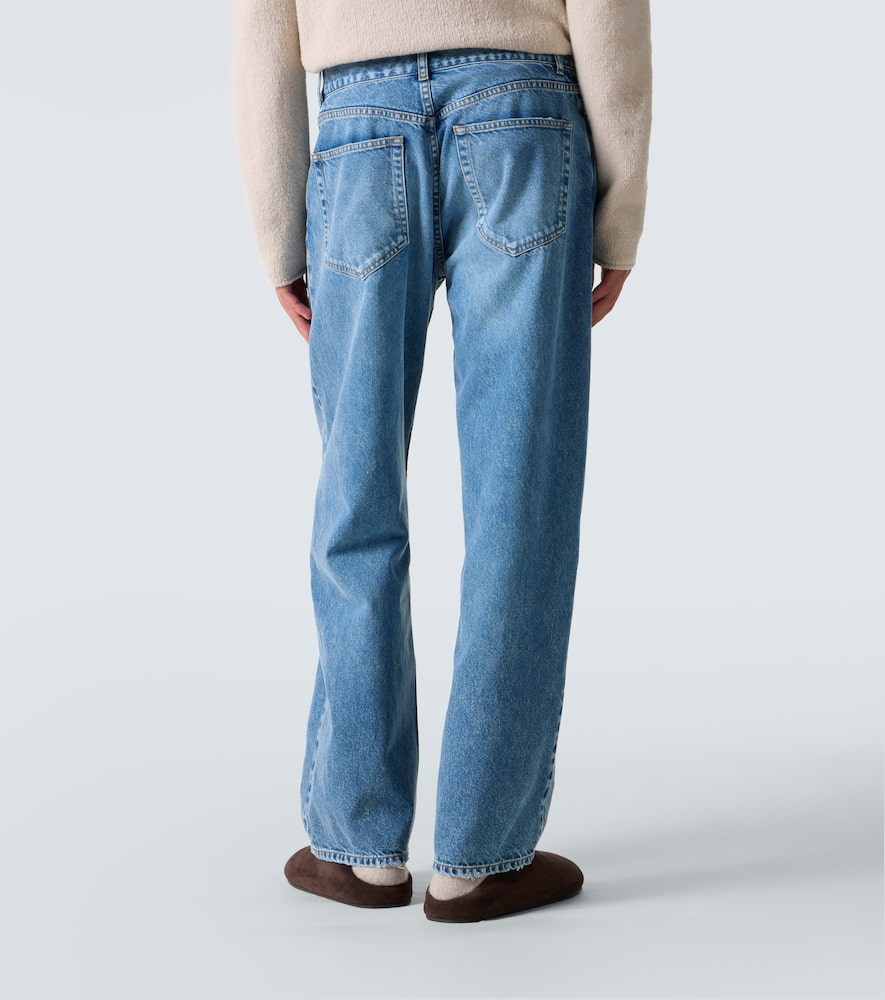 Ross mid-rise wide-leg jeans