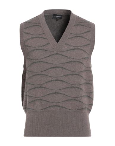 Man Sweater Brown Size XL Virgin Wool, Polyamide, Alpaca wool, Mohair wool