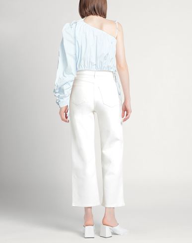 Woman Top Sky blue Size L Cotton