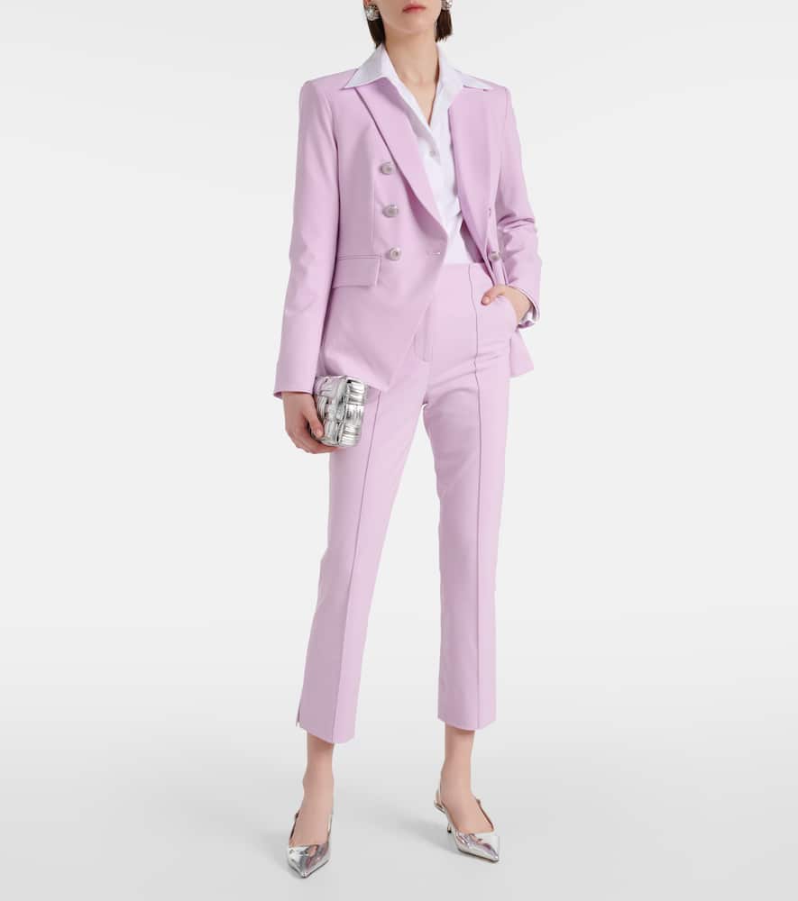 Kean cropped high-rise slim pants