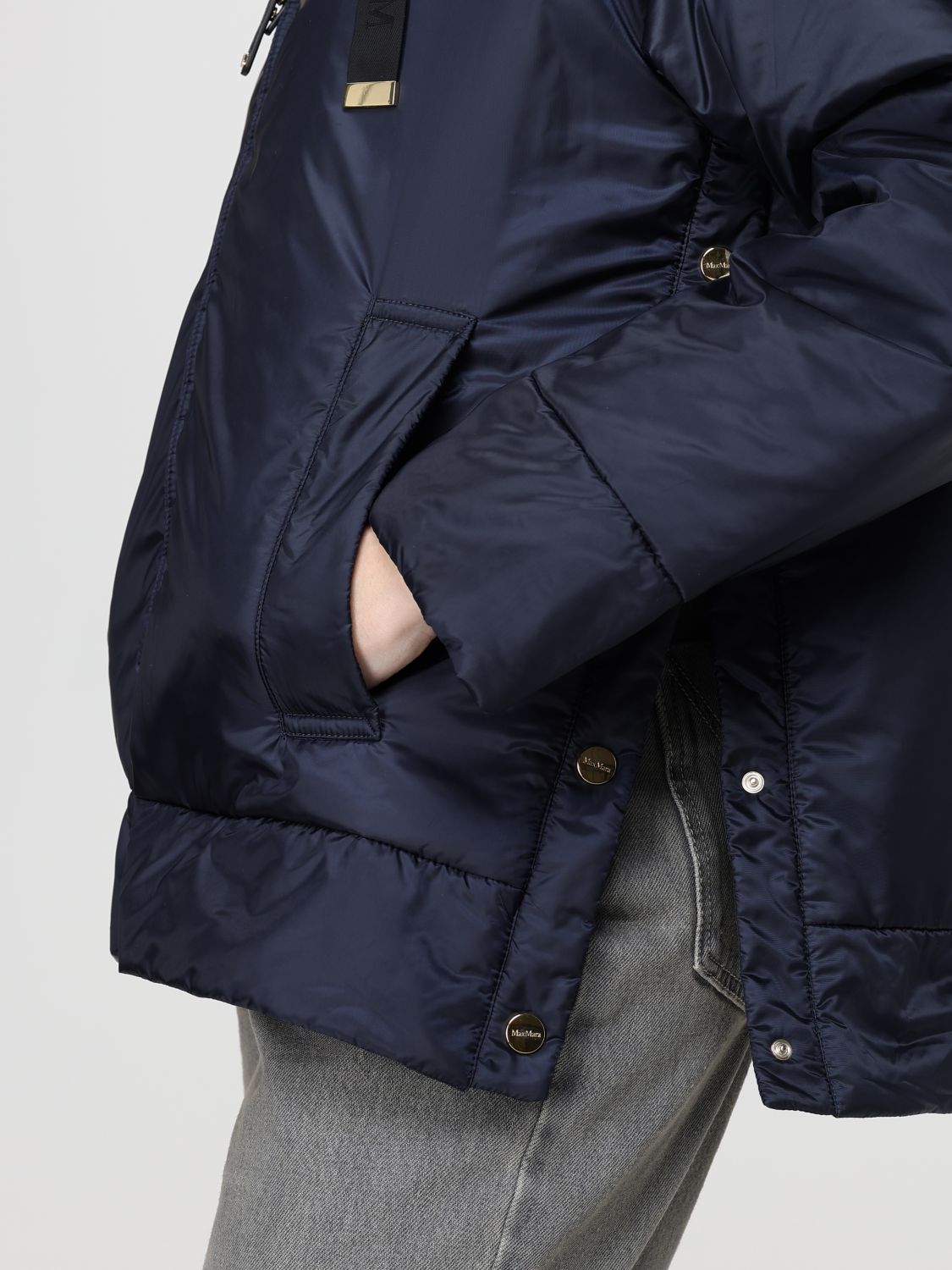Coat Woman color Blue