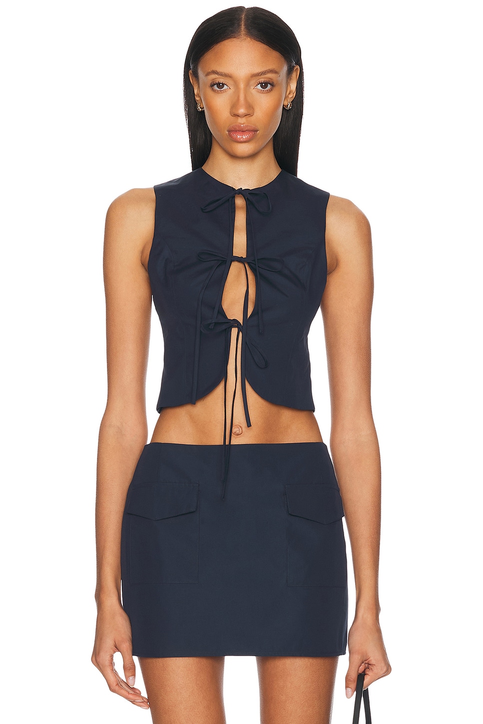 ALFIE Neda Top in Dark Blue - Navy.  M also in