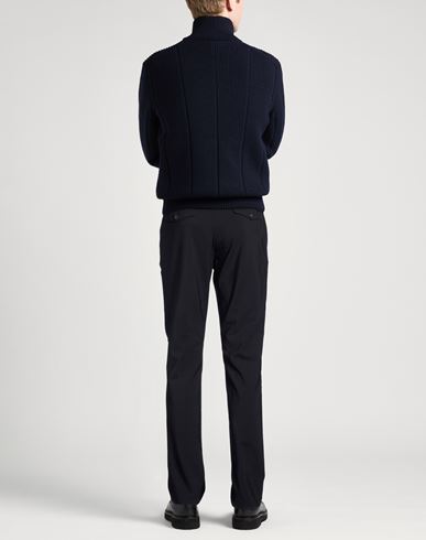 Platinum Man Pants Midnight blue Size 31 Wool, Elastane
