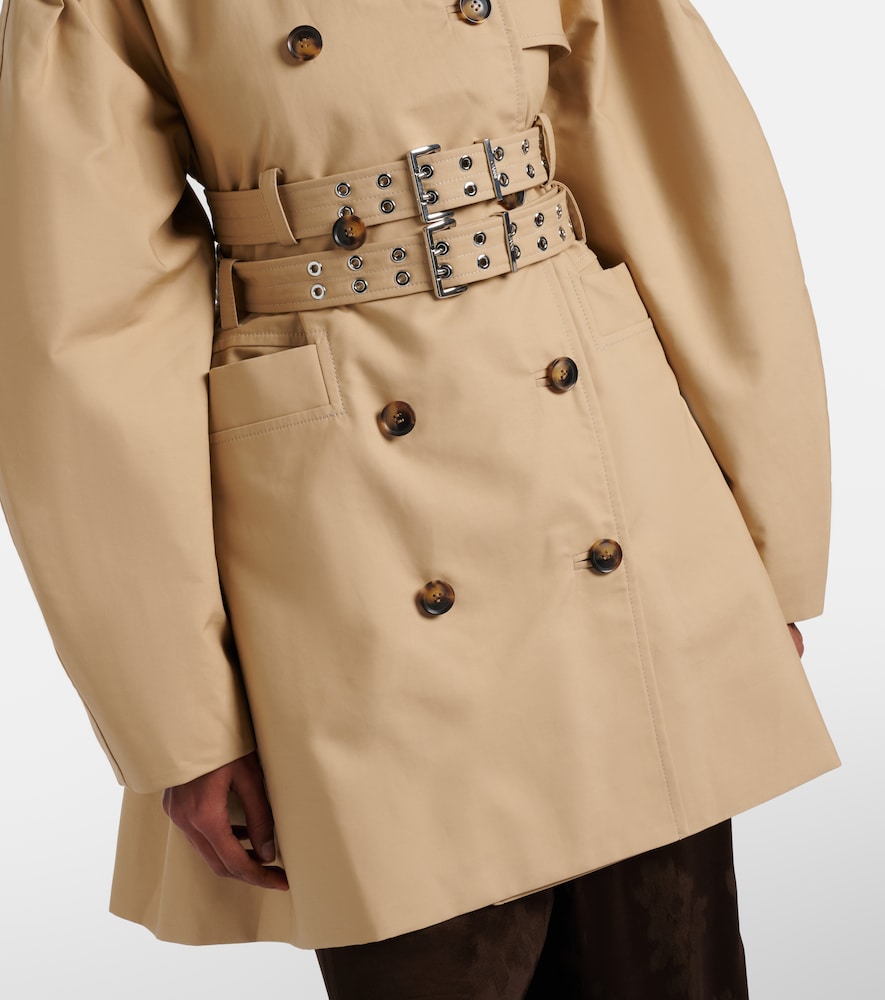 Cotton trench coat
