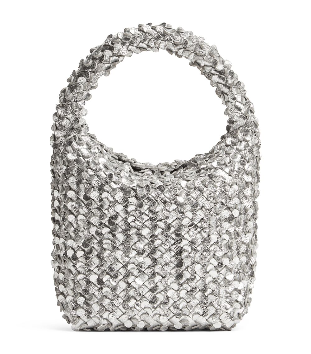 Small Leather Cabat Bucket Bag