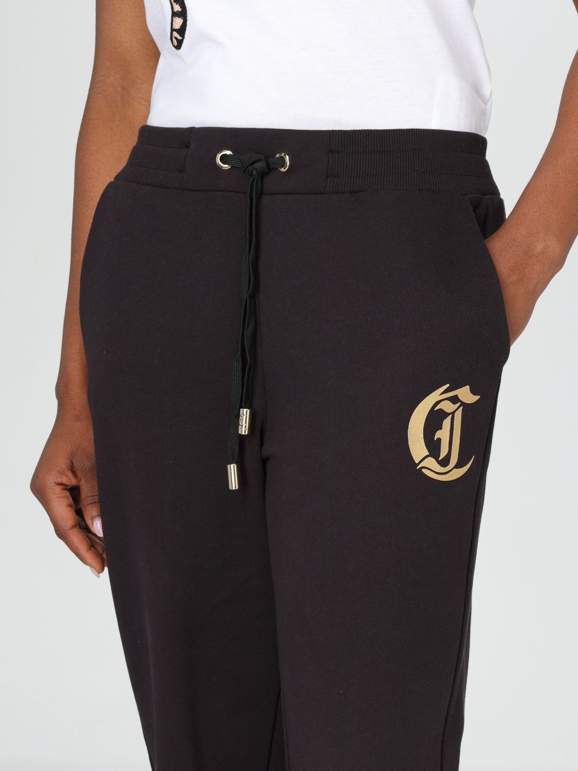 Logo-print sweatpants - Black