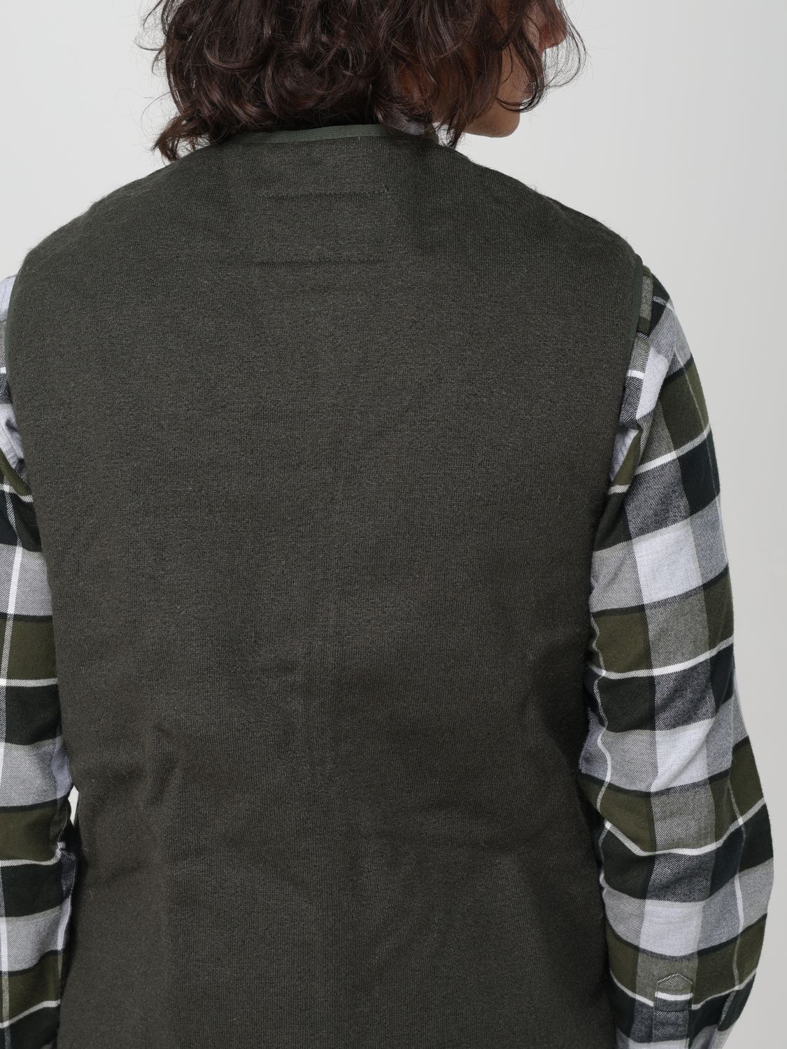 Suit Vest Men color Green