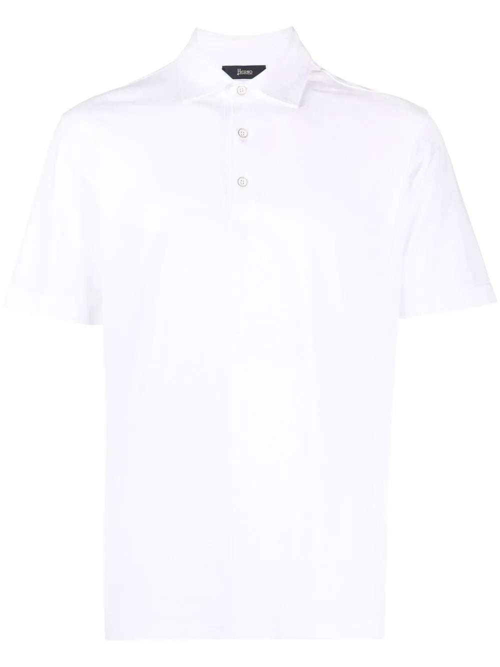 Cotton Polo Shirt — White