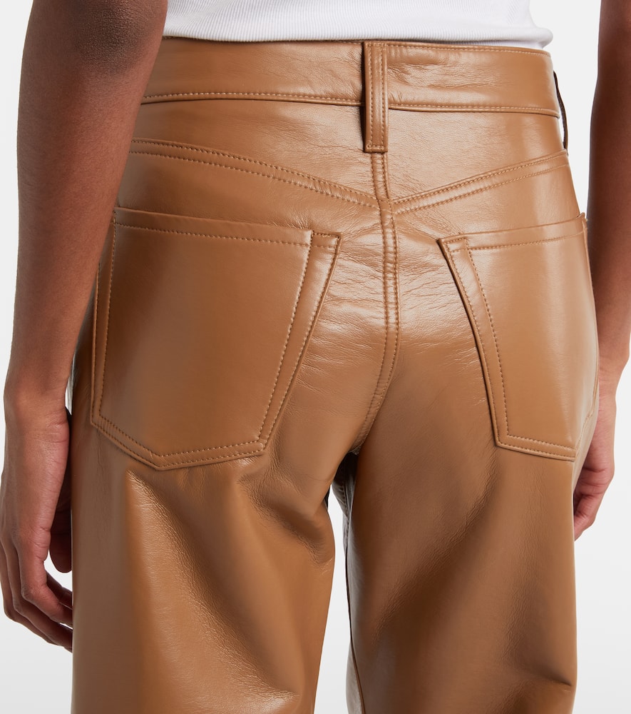 Faye cropped straight pants