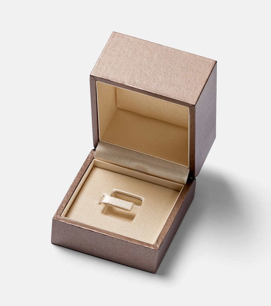 Bvlgari B. Zero1 18kt white gold ring with diamonds
