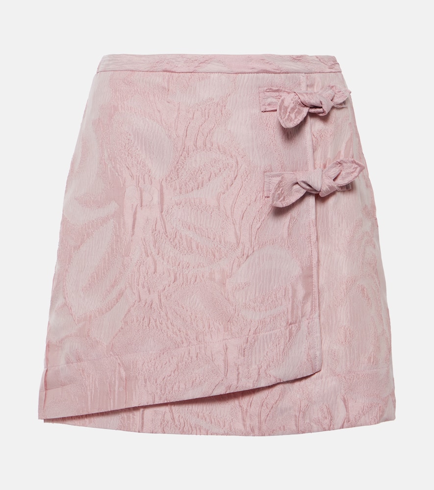 Ganni Jacquard midi dress
