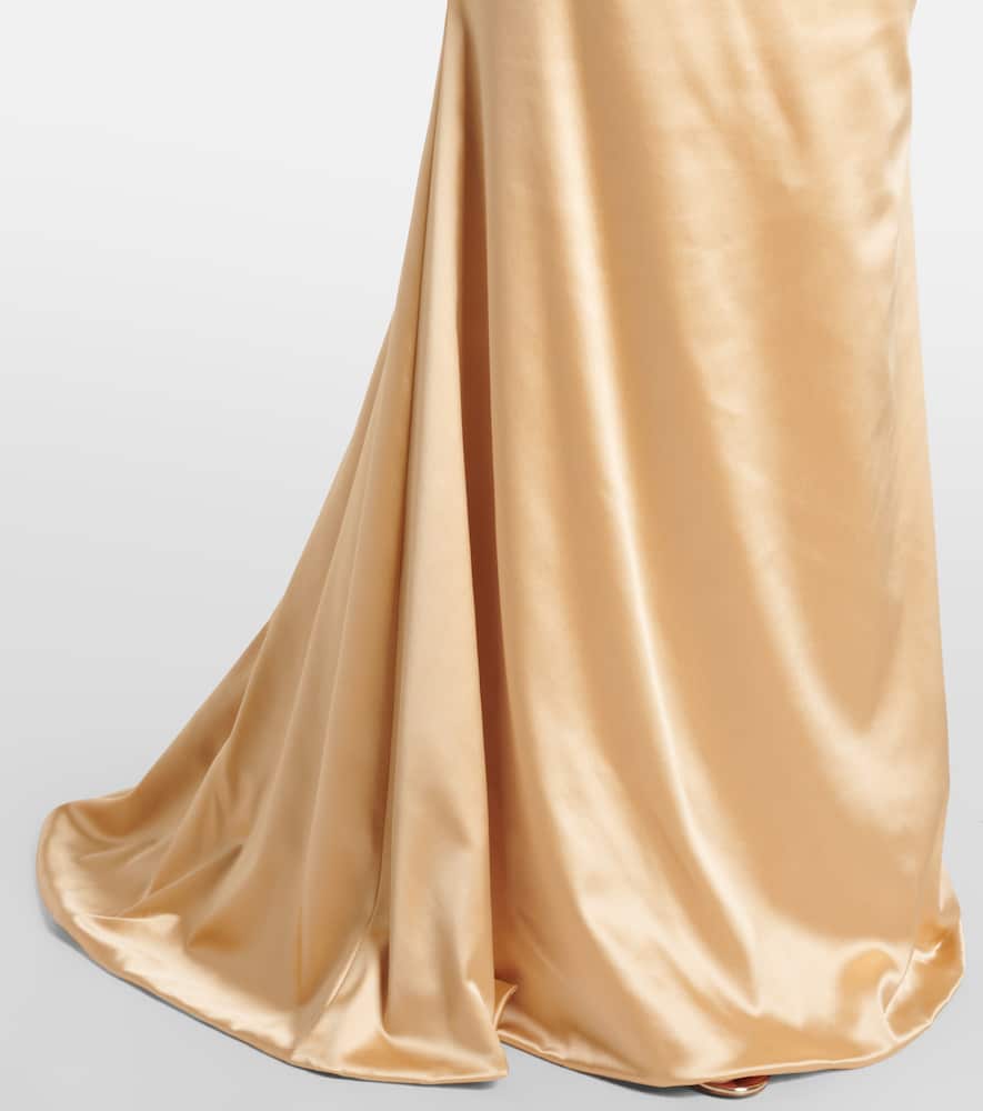 Vivienne Westwood Nova Cora satin corset gown