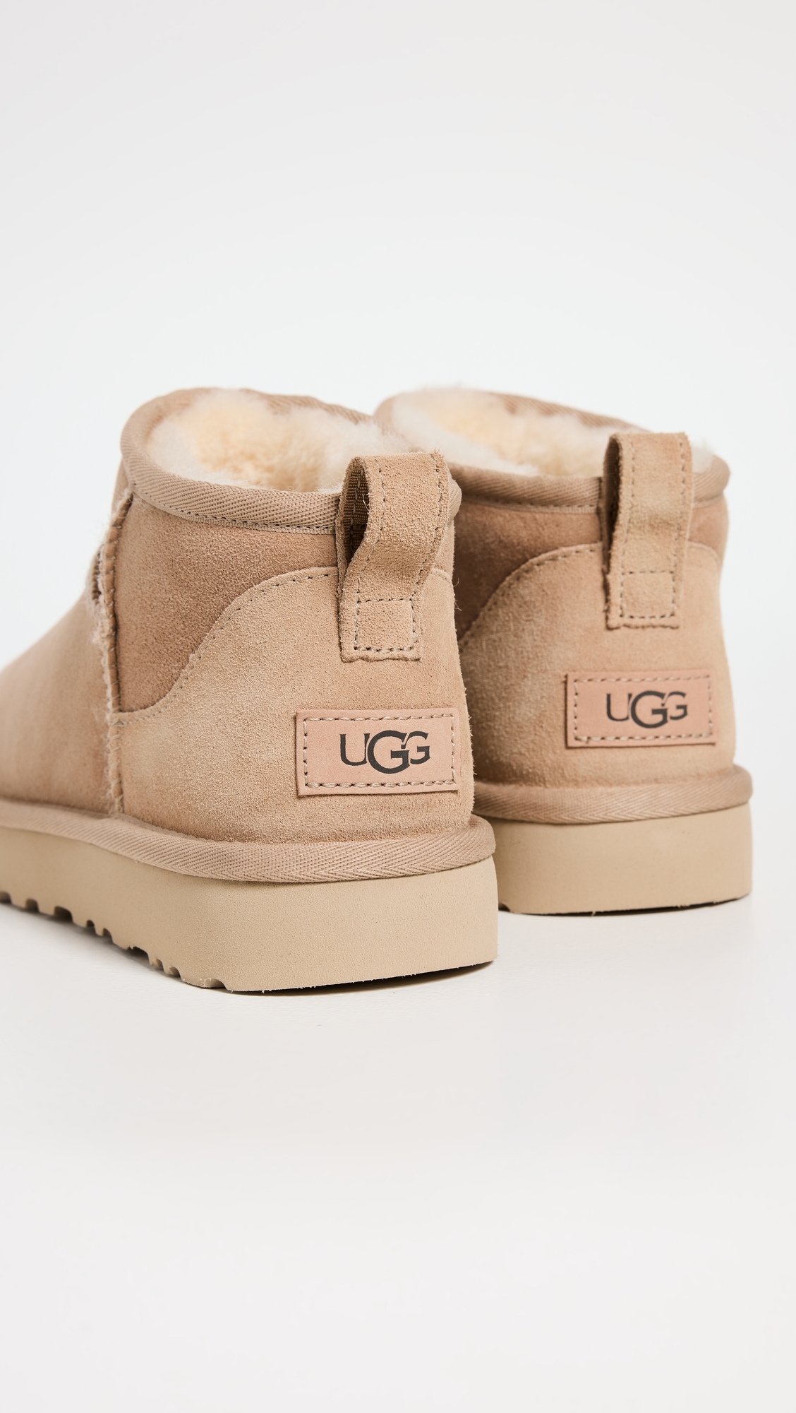 Classic Ultra Mini Boots Sand