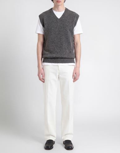 Man Sweater Grey Size S Alpaca wool, Polyamide, Cashmere, Wool, Elastane