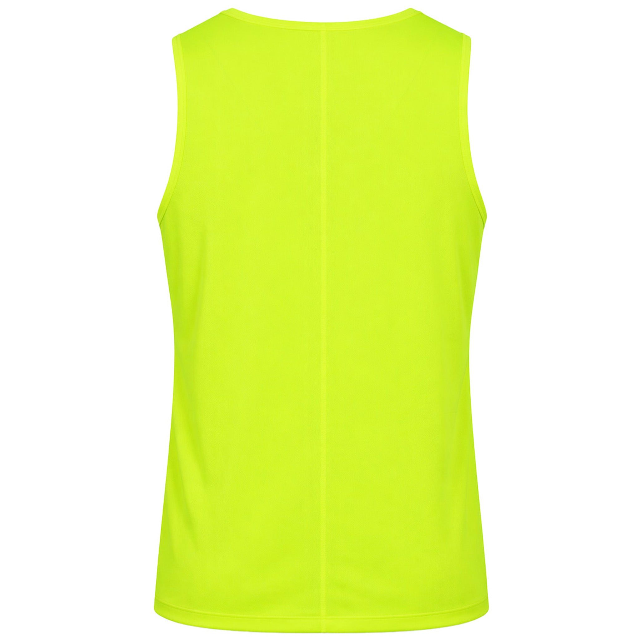 Asics Core Logo Mens Yellow Singlet Vest - X-Large