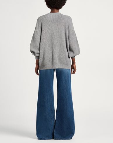 Woman Sweater Yellow Size ONESIZE Viscose, Polyamide, Wool, Cashmere