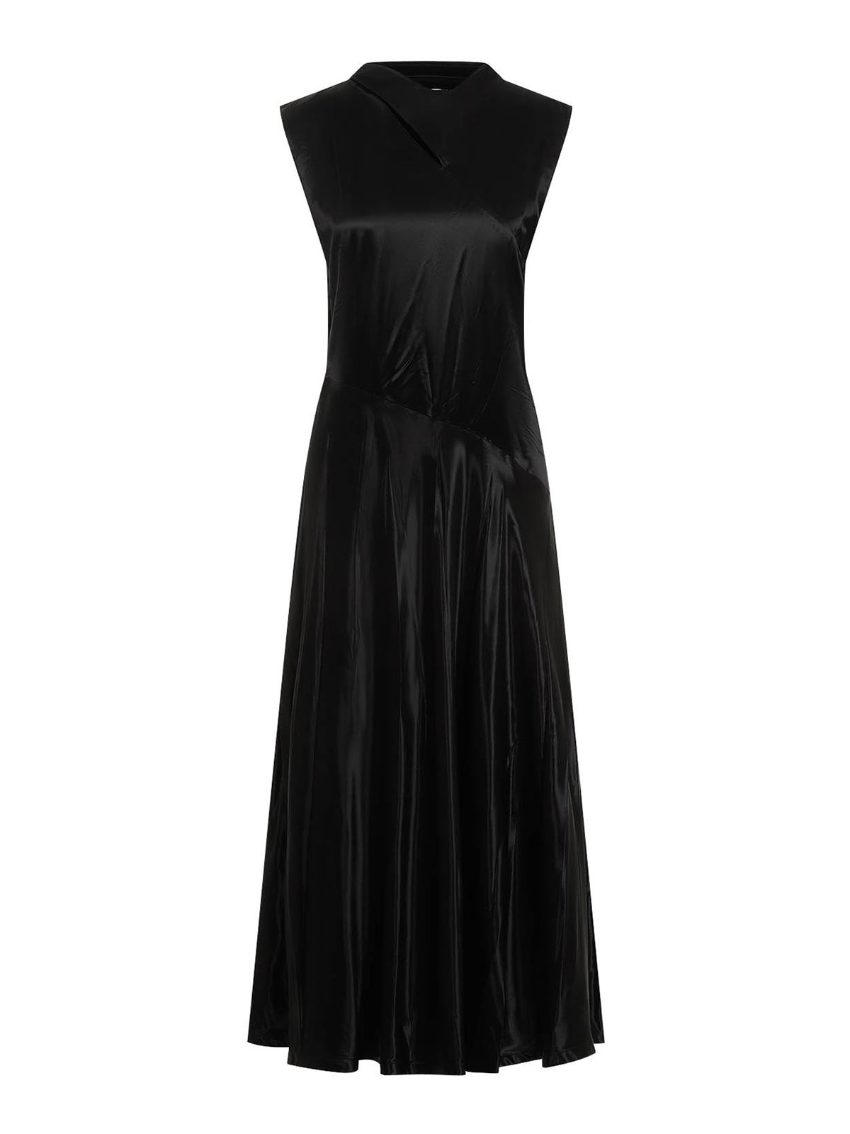 Cupro Long Dress