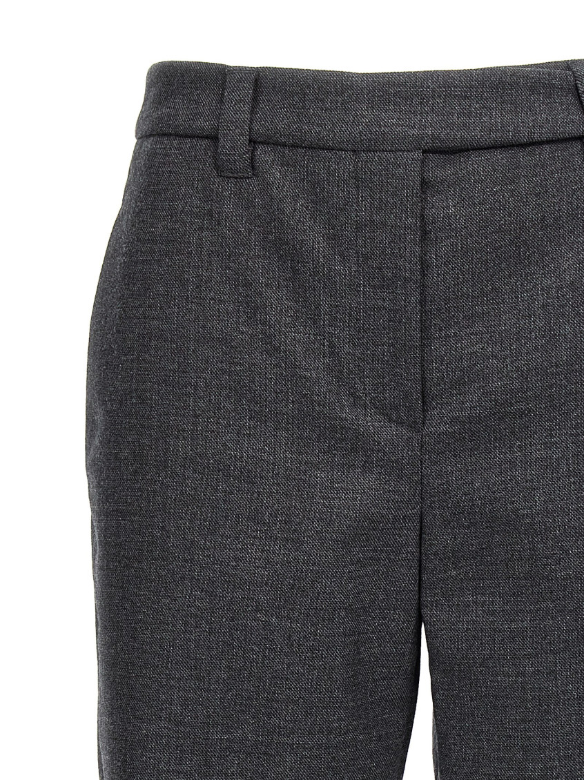 Cropped trousers - Grey