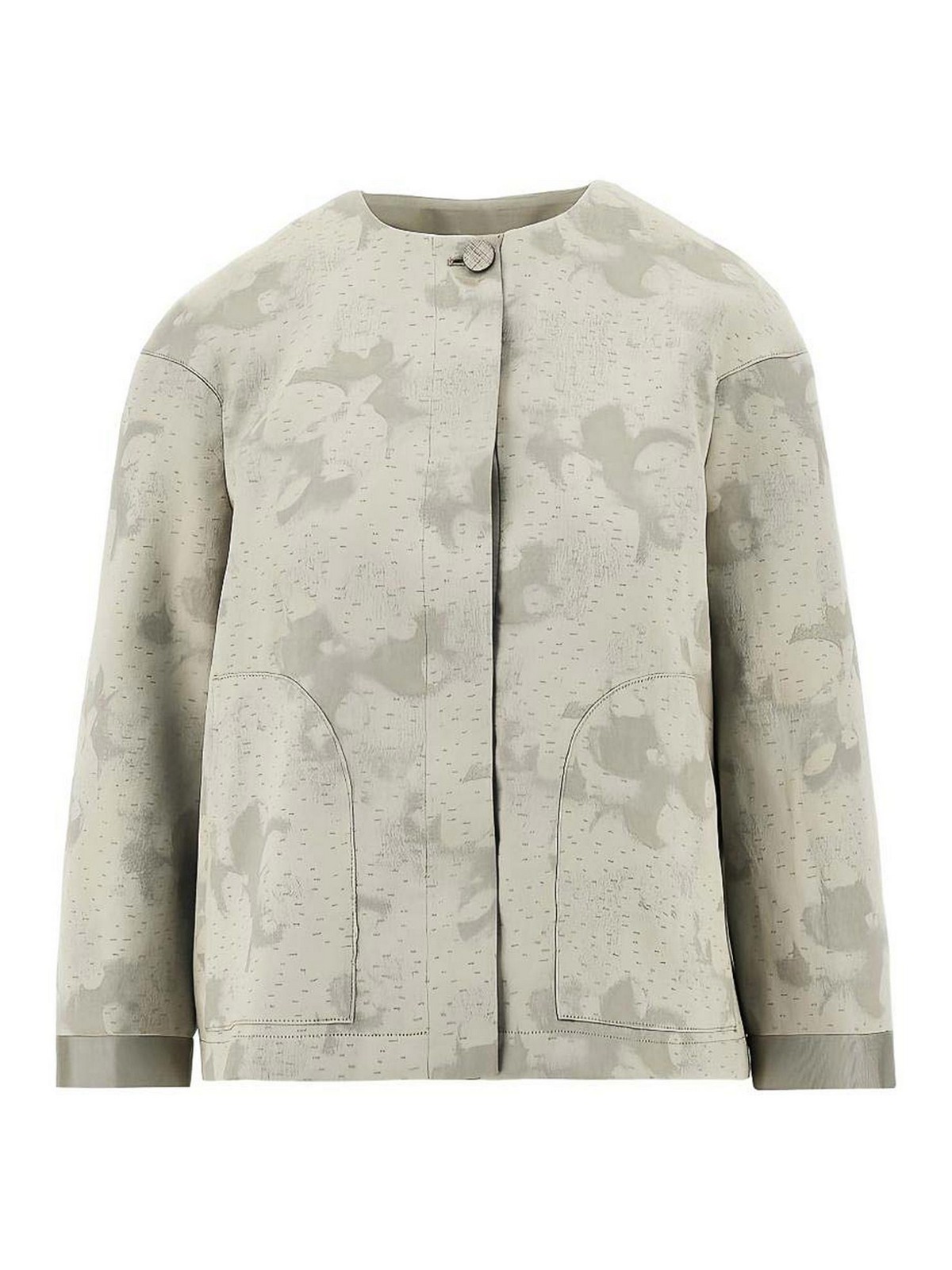 Floral Jacquard Jacket