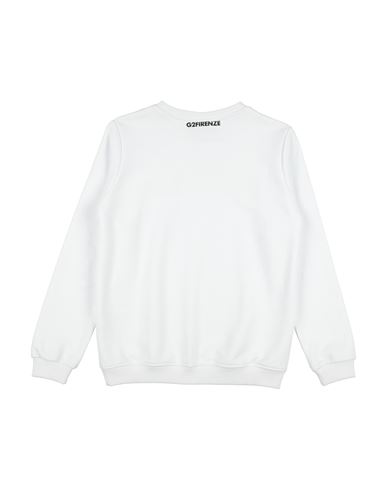 Kid Girl Sweatshirt White Size 16 Cotton, Polyester