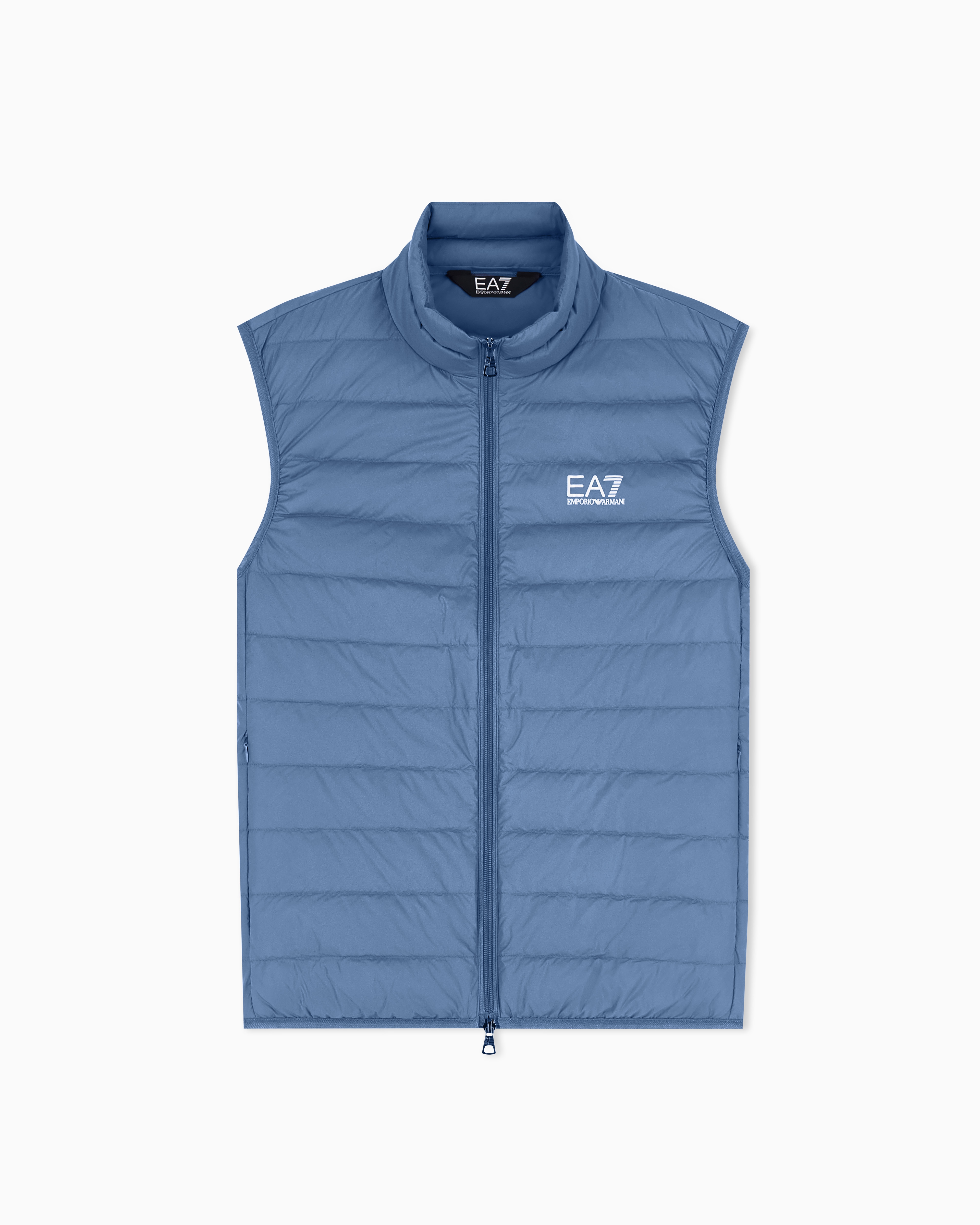 Packable gilet with zip and down padding Core Identity