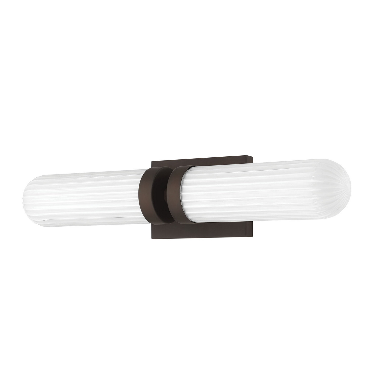 Matte Bronze Bathroom Vanity Light from the Beverly Glen Collection