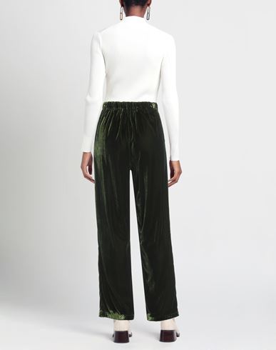 Woman Pants Green Size S Rayon, Viscose