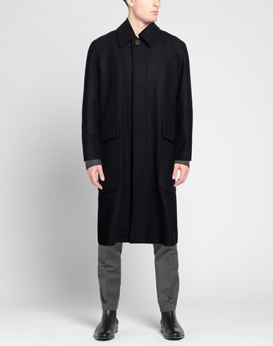 Sealup Man Coat Midnight blue Size 44 Wool, Polyester